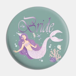 Mermaid Bride Pin