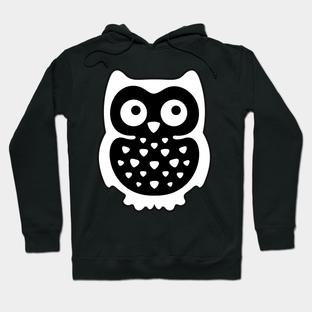 white owl hoodie