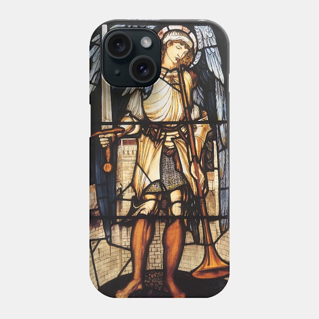 Saint Michael by Sir Edward Coley Burne-Jones Phone Case by MasterpieceCafe