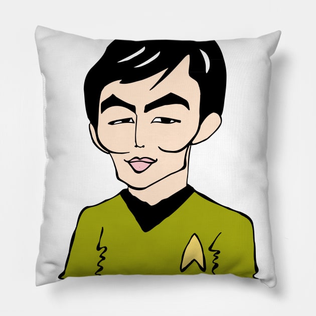 Classic TV sitcom Pillow by cartoonistguy