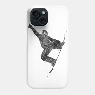 Snowboarder Phone Case