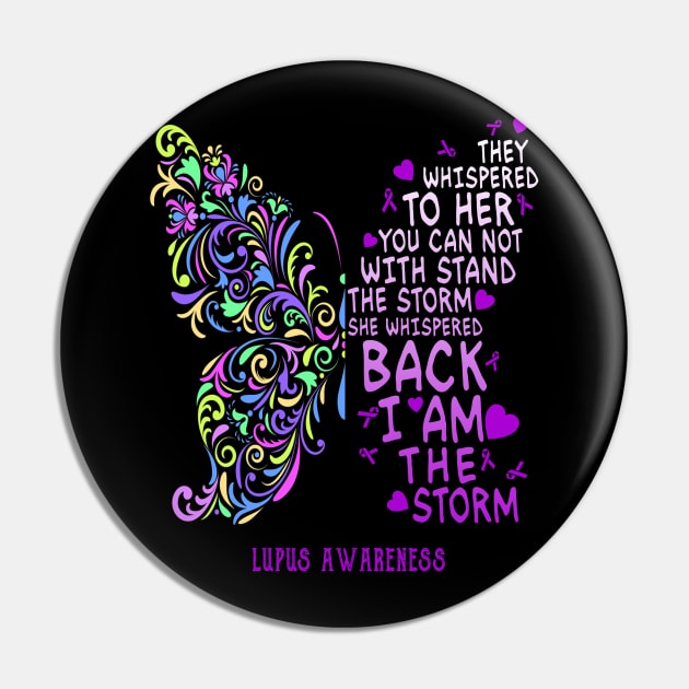 lupus butterfly i am the storm Pin by TeesCircle