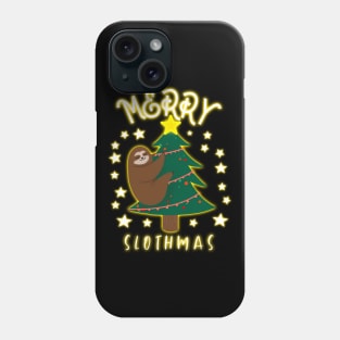 Merry Slothmas Phone Case