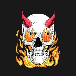 Burning Skull T-Shirt