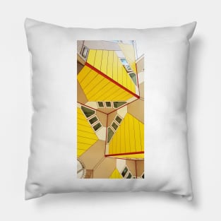 Rotterdam Cube House Pillow