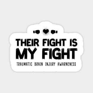 Traumatic-Brain-Injury-Awareness Magnet