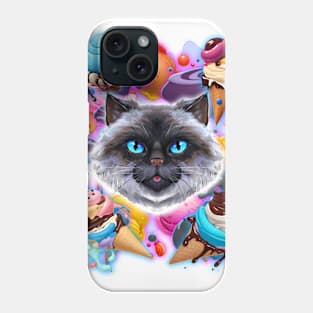 Ice purr Phone Case