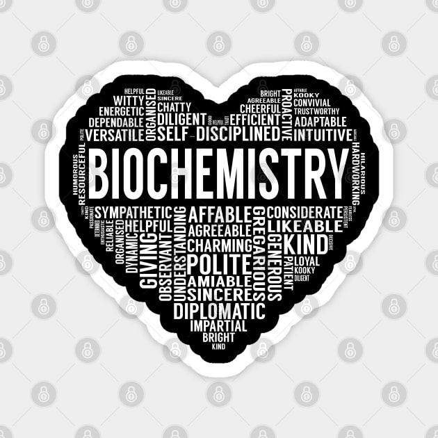 Biochemistry Heart Magnet by LotusTee