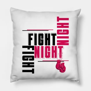 Fight Night Boxing Pillow