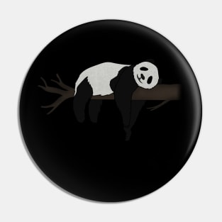 Lazy Day, Nope not today, Funny Panda Pin