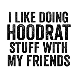 I Like Doing Hoodrat Stuff With My Friends T-Shirt