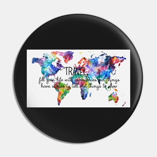 Travel experiences Pin by liilliith