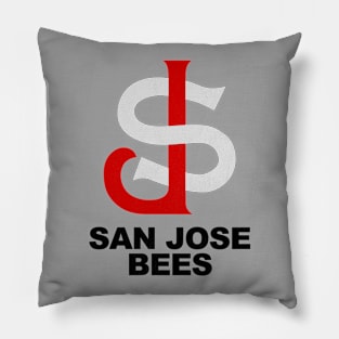 Defunct San Jose Bees Baseball 1962 Pillow