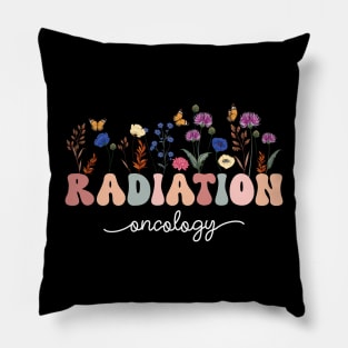 Radiation Oncology Nurse Funny Radiation Therapist Pillow