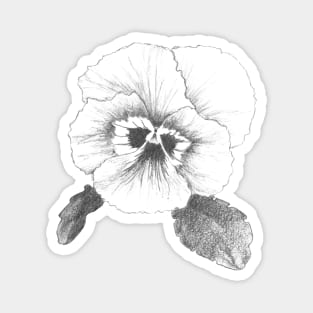 Pansy Flower Magnet