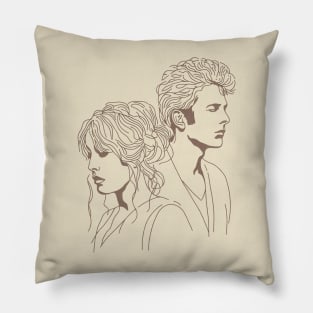 Band Album Cover Retro Pillow