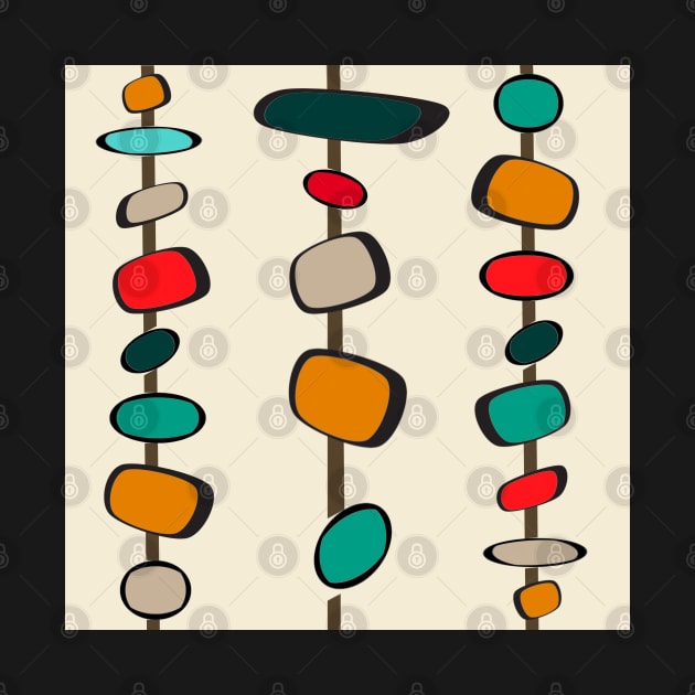 Mid Century Modern Pattern by RetroSalt