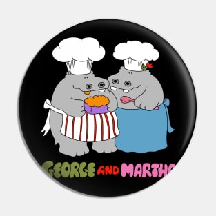 George and Martha Pin