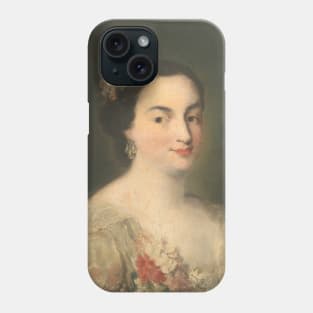 Portrait of a Young Woman by Alessandro Longhi Phone Case