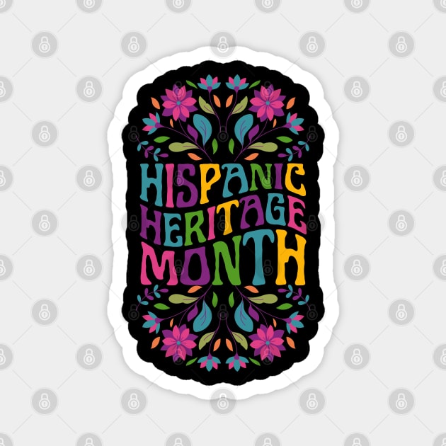 National Hispanic Heritage Month Magnet by Myartstor 