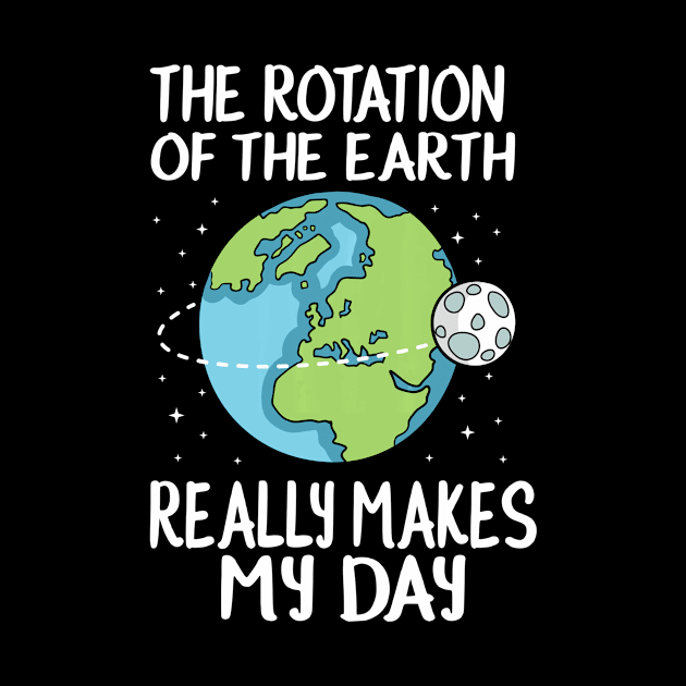 Rotation of the Earth Makes My Day Funny Science by LiFilimon