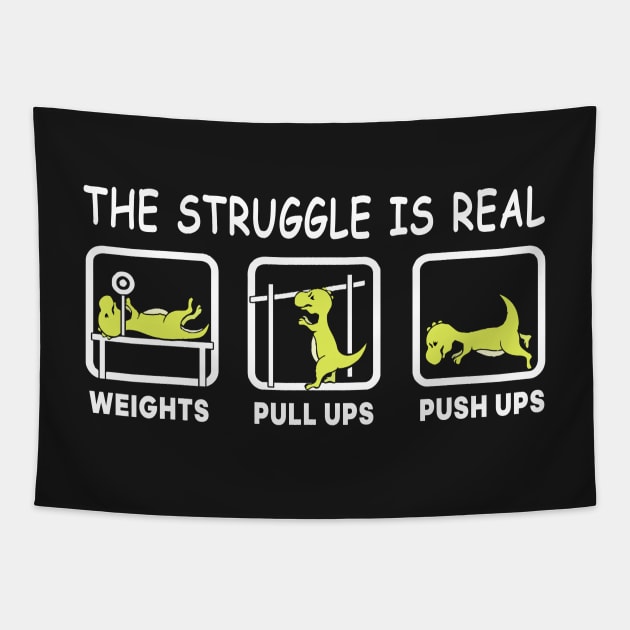 The struggle is real Tapestry by TEEPHILIC