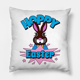 HOPPY Cute  Easter Bunny Pillow