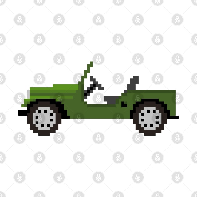 Jeep Pixelart by retsbor10@comcast.net