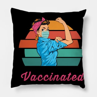 VACCINATED! Pillow