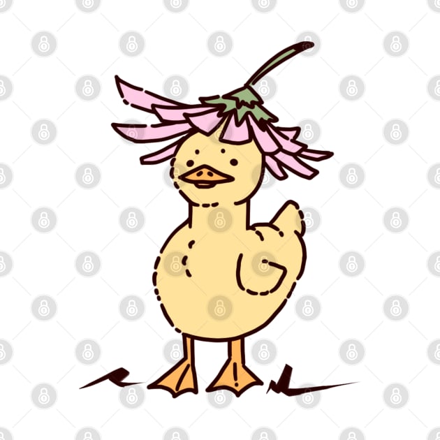 Little Flower Duck by Sketchyleigh