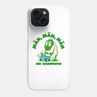 Mowing, mowing, mowing - the lawn professional Phone Case