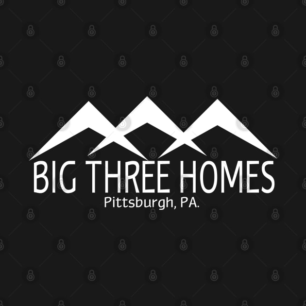 Big Three Homes (White) by AlienClownThings