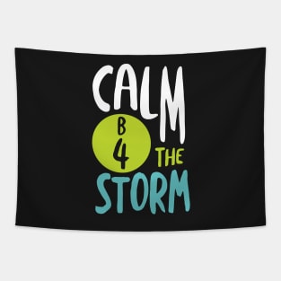 BINGO Pun Calm B4 the Storm Tapestry