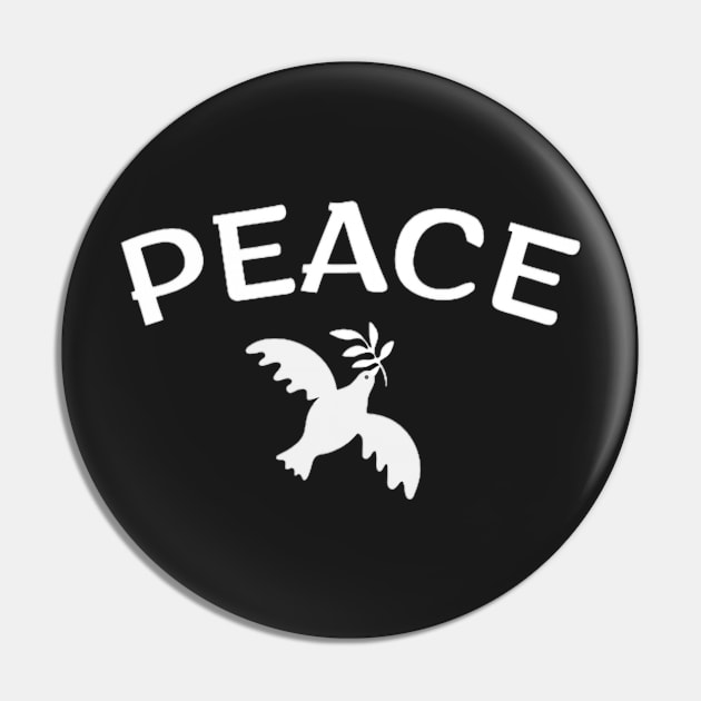 peace Pin by Ykartwork