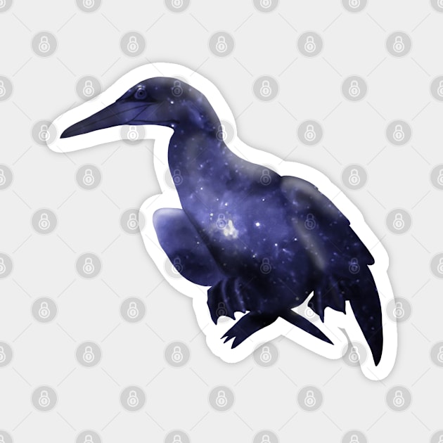 Galaxy Gannet Magnet by Kristal Stittle