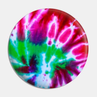 Tie Dye Trippy Pin