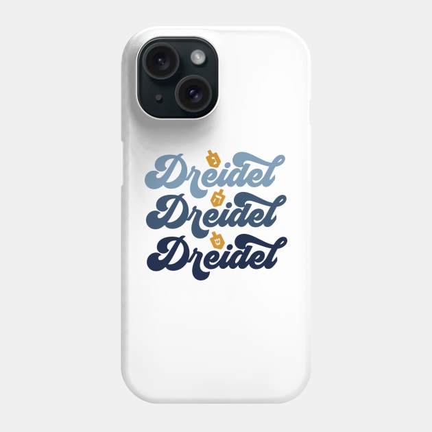 Hanukkah Dreidel Jewish Christmas Xmas Phone Case by alcoshirts