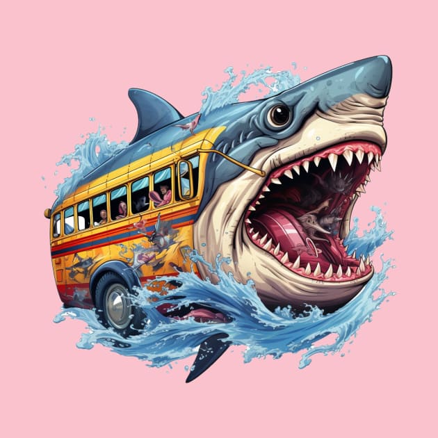 Shark Bus by Jason's Finery