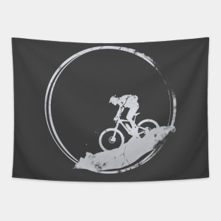 mbt Downhill Mountain Bike Gift Tapestry