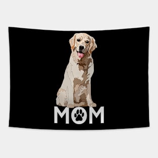 Golden Lab Mom Yellow Labrador Retriever Mother Dog Mama Tapestry