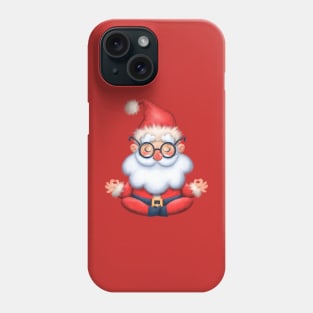 Santa Meditating Phone Case