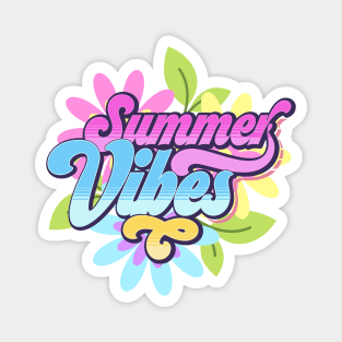 Summer Vibes, Vacay mode On, summertime, Magnet