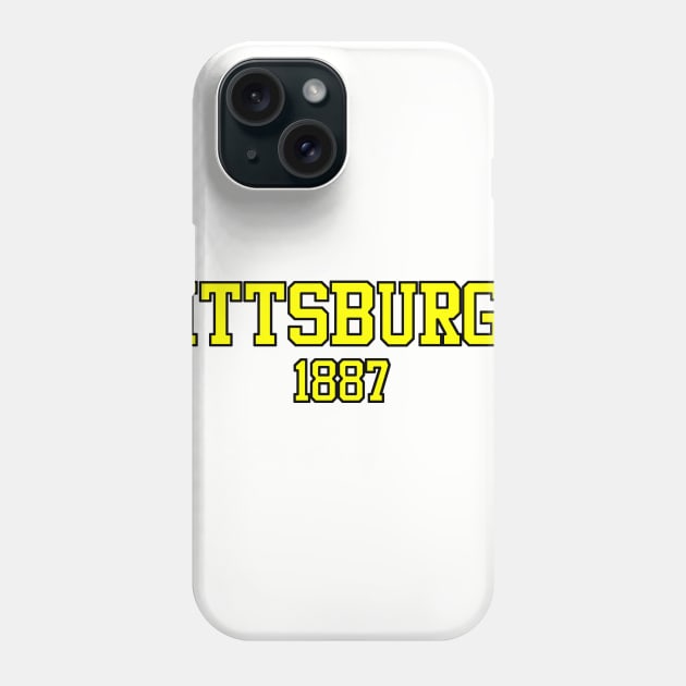 Pittsburgh 1887 Phone Case by GloopTrekker