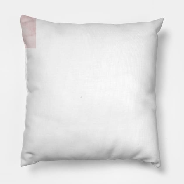 Pink marble & french polished rose gold marble Pillow by marbleco