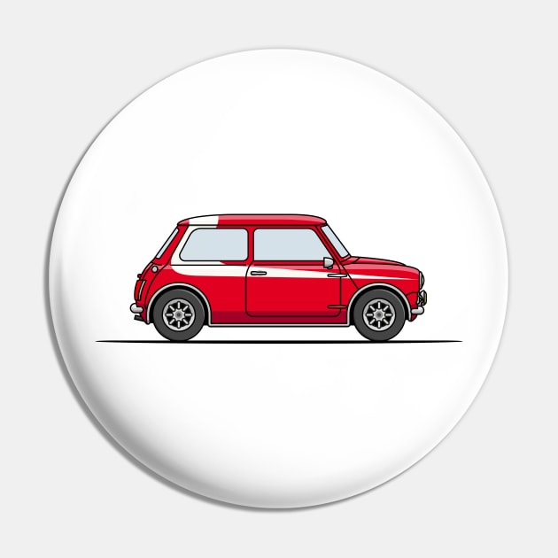 Starsky and Hutch Mini Cooper Pin by JingleSnitch