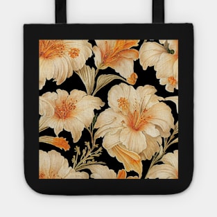 Ivory Cream Daylily Tote