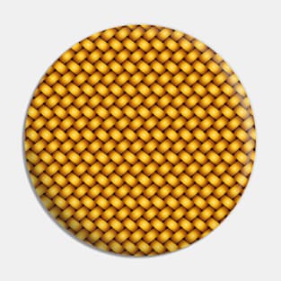 Gold metallic grille Pin