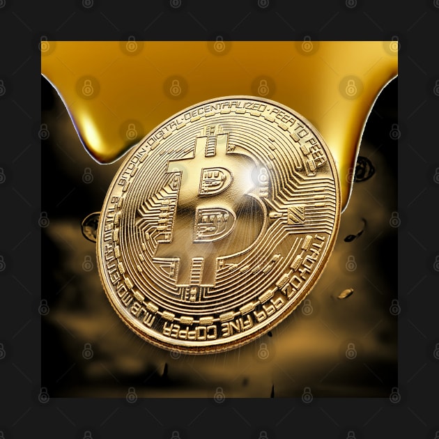 Bitcoin Gold Cryptocurrency by PlanetMonkey