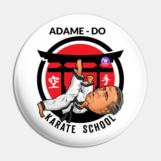 Karate School Alfredo Adame Pin by akyanyme