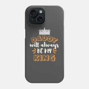 My king father always on the throne of my heart Phone Case